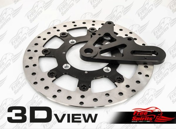 Up Graded floating rear Brake Disc Kit for Triumph Street Twin 2016+